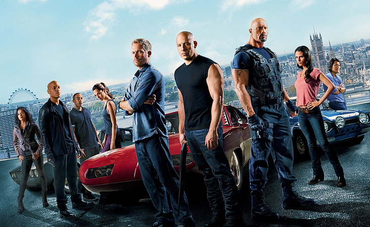 Fast and Furious 6 Movie 2013, Fast and Furious 6 digital wallpaper, Movies, Other Movies, Movie, Fast, 2013, Furious, Tapety HD