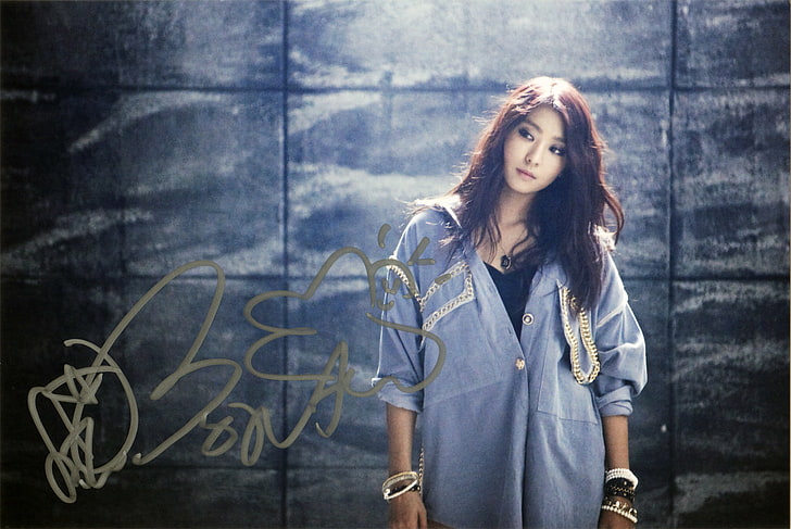 Korean, Sistar, K-pop, Yoon Bora, HD wallpaper