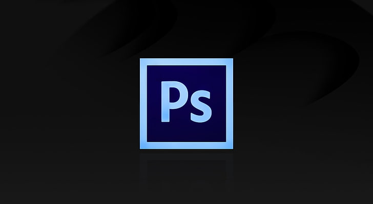 Adobe Photoshop CS6, Adobe Photoshop-logotyp, Konstnärlig, Typografi, Adobe Photoshop, Desgin, CS6, HD tapet