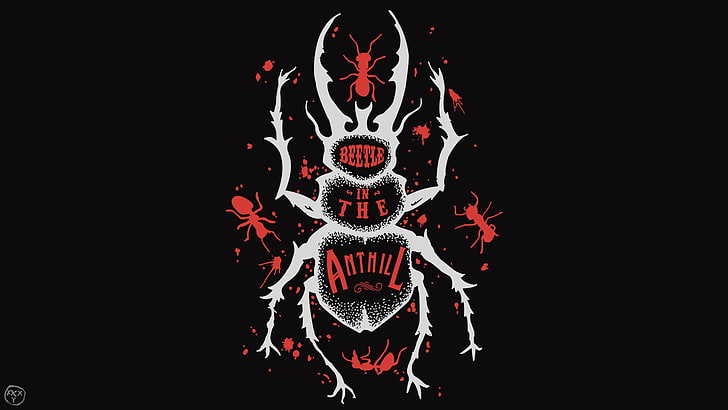 Beetle in the Antmill artwork, Oxxxymiron, Beetle in the anthill, HD tapet