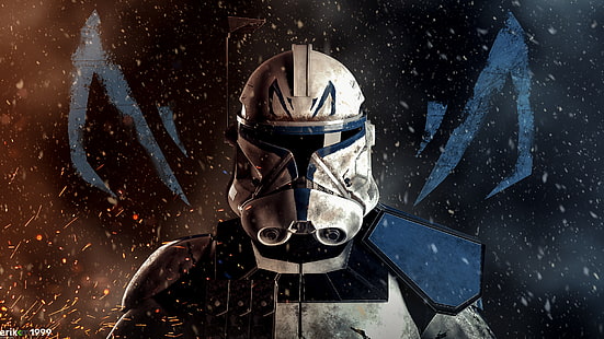 Star Wars, Star Wars: Die Klonkriege, Captain Rex, HD-Hintergrundbild HD wallpaper