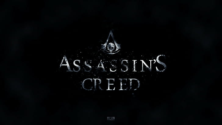 Assassins Creed IV: Schwarzes Flaggensymbol, Assassins Creed IV: Schwarze Flagge, ein Attentäter, ein Symbol, ein Schädel, Flagge, HD-Hintergrundbild
