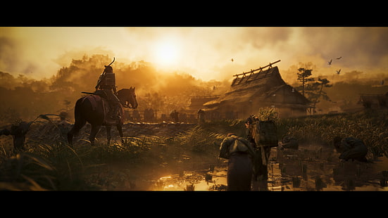 Ghost of Tsushima, gry wideo, Tapety HD HD wallpaper