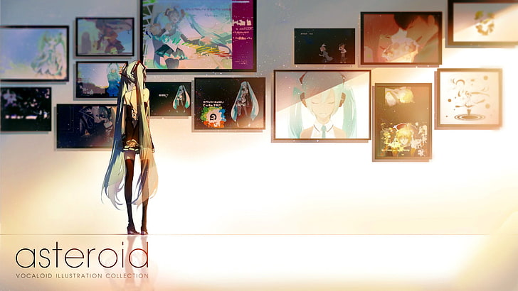 Hatsune Miku, luz solar, Vocaloid, chicas anime, Fondo de pantalla HD