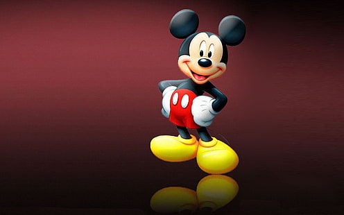 Mickey Mouse Cartoon Wallpaper Hd pour téléphones portables et ordinateurs portables, Fond d'écran HD HD wallpaper