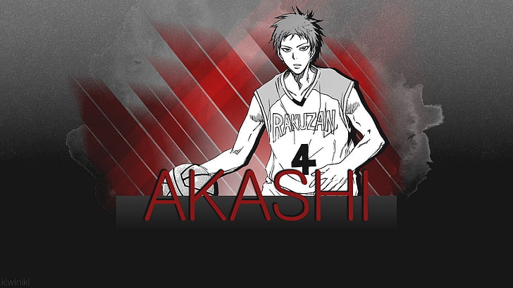 akashi, anime, basket, basketball, baskets, boys, kuroko, seijuurou, sports, HD wallpaper