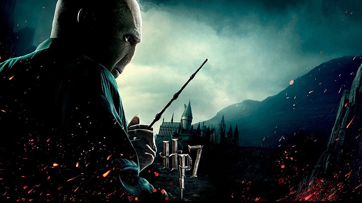 Harry Potter, Harry Potter et les reliques de la mort: première partie, Lord Voldemort, Fond d'écran HD