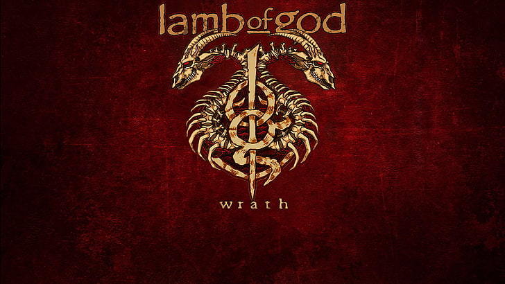 Lamb of God Wrath цифрова тапета, група (музика), Lamb Of God, HD тапет