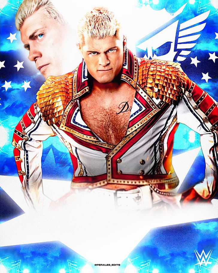 WWE, Cody Rhodes, lucha libre, Fondo de pantalla HD, fondo de pantalla de teléfono