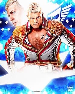 WWE, Коди Роудс, борьба, HD обои HD wallpaper