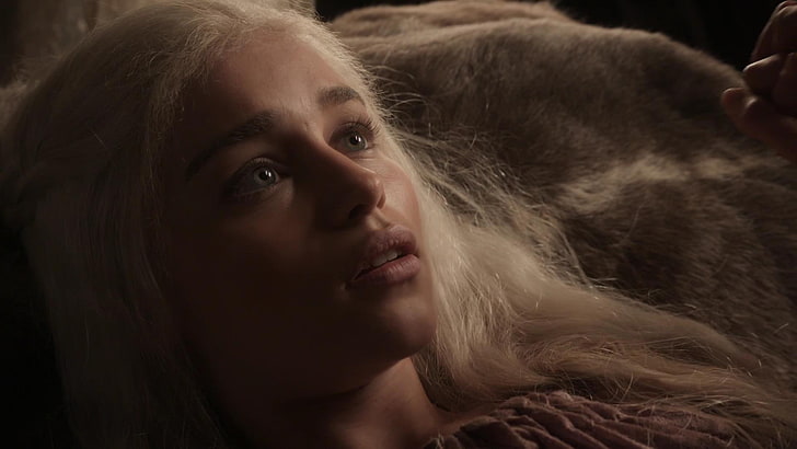 นักแสดงหญิง Daenerys Targaryen ผู้หญิง Game of Thrones Emilia Clarke, วอลล์เปเปอร์ HD
