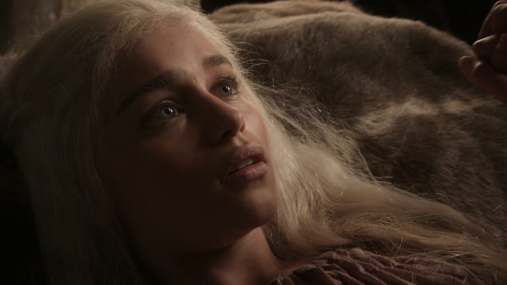Daenerys Targaryen, Game of Thrones, Emilia Clarke, wanita, aktris, Wallpaper HD
