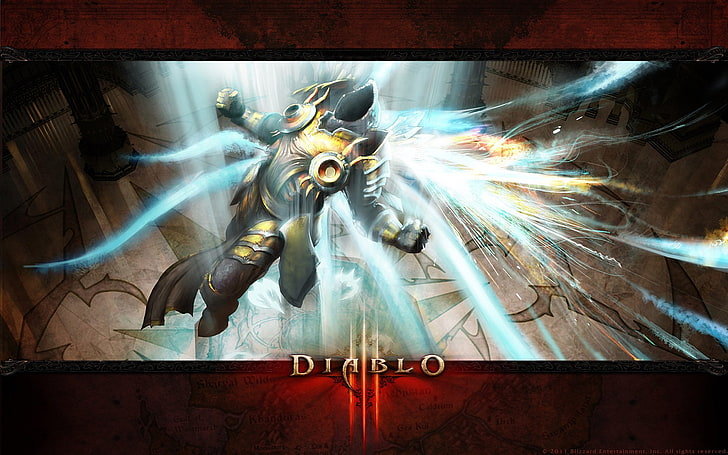 Diablo, Diablo III, Tyrael (Diablo III), Video Game, HD wallpaper