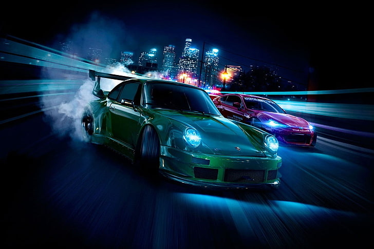 car, need for speed, Porsche 911, Rocket Bunny, Speedhunters, Subaru BRZ, video games, HD wallpaper