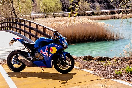 Honda, niebieski, Fireblade, CBR1000RR-R, Tapety HD HD wallpaper