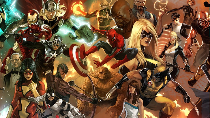 Black Widow, Captain America, Hawkeye, Iron Fist, Iron man, Marvel Comics, Wallpaper  HD | Wallpaperbetter