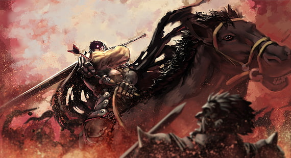 Berserk, Black Swordsman, Guts, วอลล์เปเปอร์ HD HD wallpaper