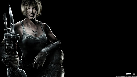 wallpaper von einer weiblichen Figur, Gears of War, Videospiele, Gears of War 3, HD-Hintergrundbild HD wallpaper