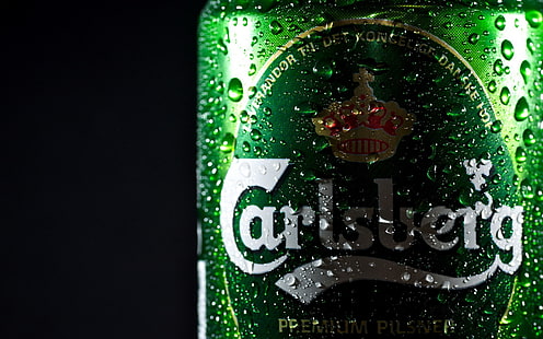beer, carlsberg, HD wallpaper HD wallpaper