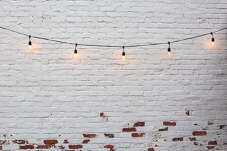 sfondo, lampada, muro, Sfondo HD HD wallpaper