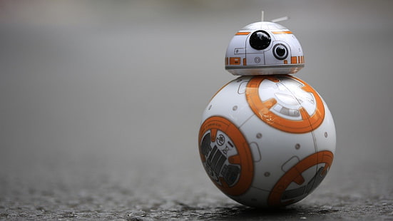 Star Wars BB-8 toy, BB-8, Star Wars, Star Wars: The Force Awakens, HD wallpaper HD wallpaper