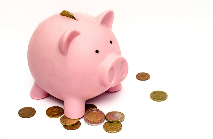 buy, cash, coins, credit, currency, euro, finance, fond, investment, money, pig, piggy bank, savings, taxes, HD wallpaper