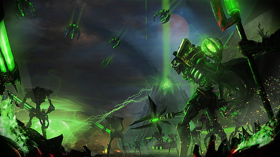 Necron, Warhammer 40, 000, Sfondo HD HD wallpaper