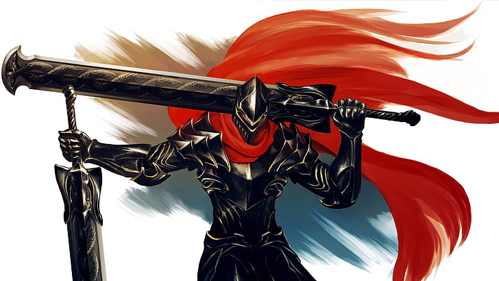 Anime, Overlord, Ainz Ooal Gown, Rüstung, Helm, Overlord (Anime), Schwert, Krieger, HD-Hintergrundbild
