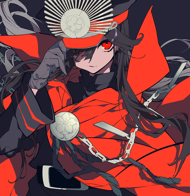 Anime Girls, Anime, FGO, Oda Nobunaga (Schicksal / Großauftrag), HD-Hintergrundbild, Handy-Hintergrundbild