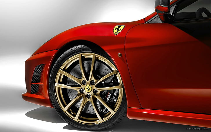 Ferrari F430 Scuderia 5, red ferrari car, ferrari, f430, scuderia, cars, HD wallpaper
