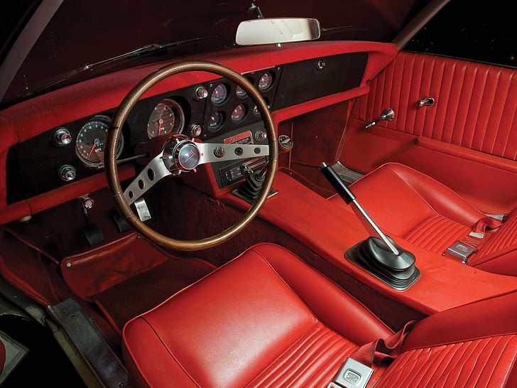 1964, banshee, classic, concept, interior, muscle, pontiac, supercar, supercars, HD wallpaper