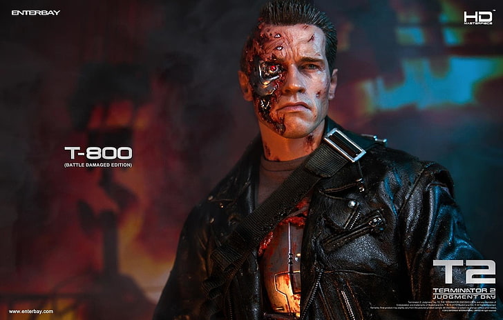 Terminator, Terminator 2: Judgment Day, Arnold Schwarzenegger, T-800, The Terminator, HD tapet
