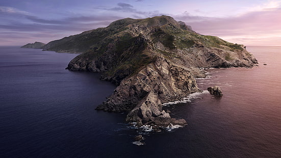 Terre, île, Apple Inc., île de Santa Catalina, Fond d'écran HD HD wallpaper