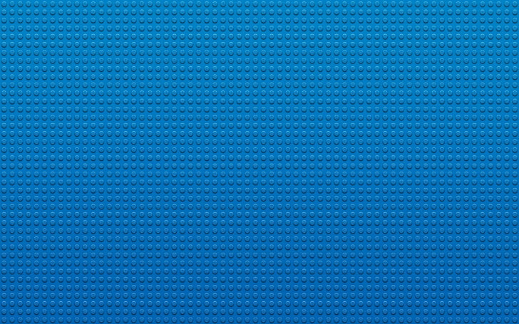lego, pontos, círculos, azul, HD papel de parede