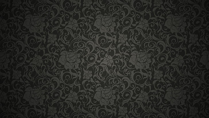 floral, pattern, HD wallpaper