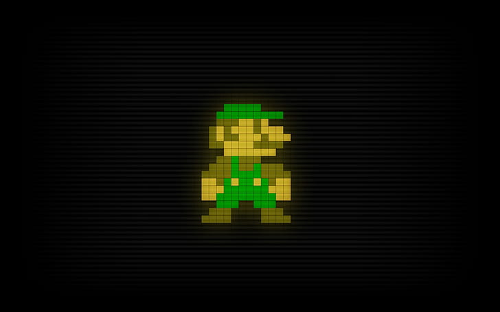 Mario, Mütze, Schnurrbart, Hintergrund, HD-Hintergrundbild