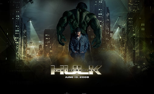 The Incredible Hulk 2, The Incredible Hulk fond d'écran, Films, The Incredible Hulk, Incredible, Hulk, Fond d'écran HD HD wallpaper