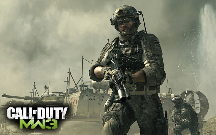 Call of Duty: Modern Warfare 3, видео игри, Call of Duty, войник, военен, M4A1, HD тапет