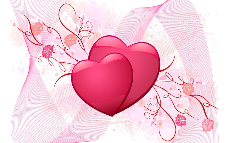 Hearts HD çift, aşk, kalp, çift, HD masaüstü duvar kağıdı