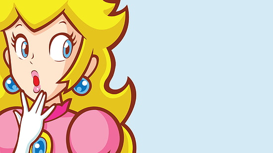 Mario Princess Peach HD, jeux vidéo, mario, princesse, pêche, Fond d'écran HD HD wallpaper