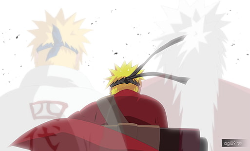 Anime, Naruto, Jiraiya (Naruto), Minato Namikaze, HD-Hintergrundbild HD wallpaper