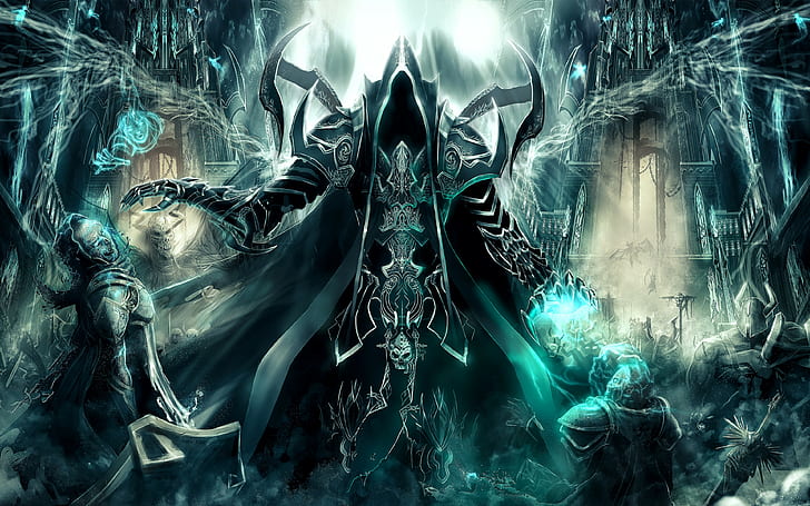 Diablo, Diablo III, Malthael, персонажи от видеоигри, видео игри, HD тапет