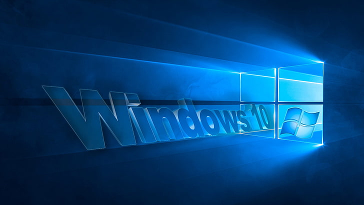 Logo Windows 10, Windows, Windows 10, Tapety HD