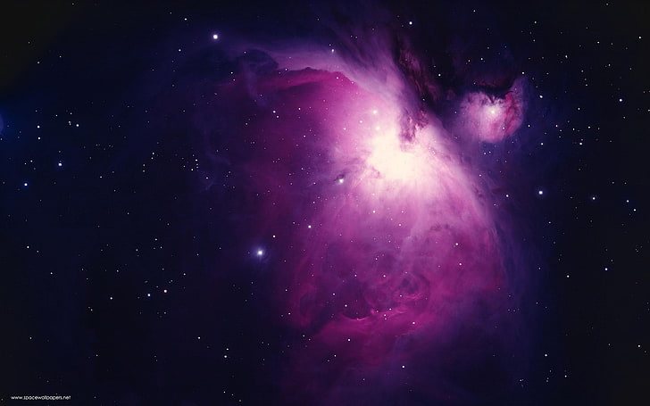 carta da parati galassia, nebulosa, Sfondo HD