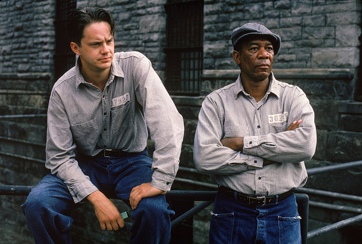 Film, The Shawshank Redemption, Morgan Freeman, Tim Robbins, HD-Hintergrundbild