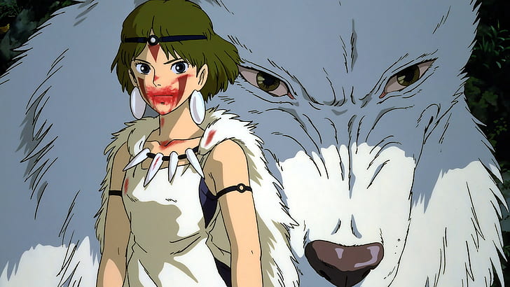 Princess Mononoke Hime HD Anime 4k Wallpapers Images Backgrounds  Photos and Pictures