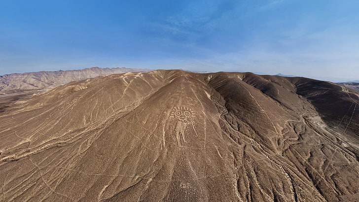 figure, plateau, Peru, Palpa, HD wallpaper