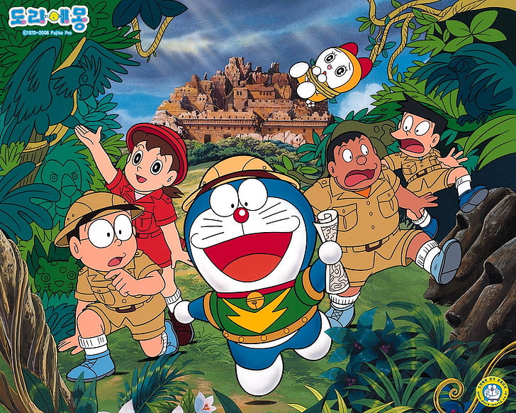 Doremon wallpaper, Anime, Doraemon, HD wallpaper