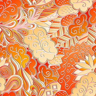  background, texture, ornament, Paisley, HD wallpaper HD wallpaper