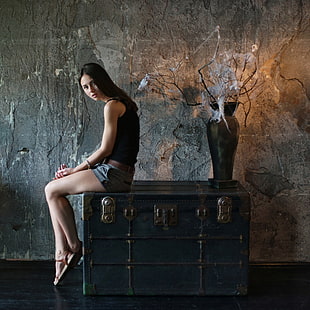 Catherine Timokhina, mujer, modelo, retrato, Fondo de pantalla HD HD wallpaper